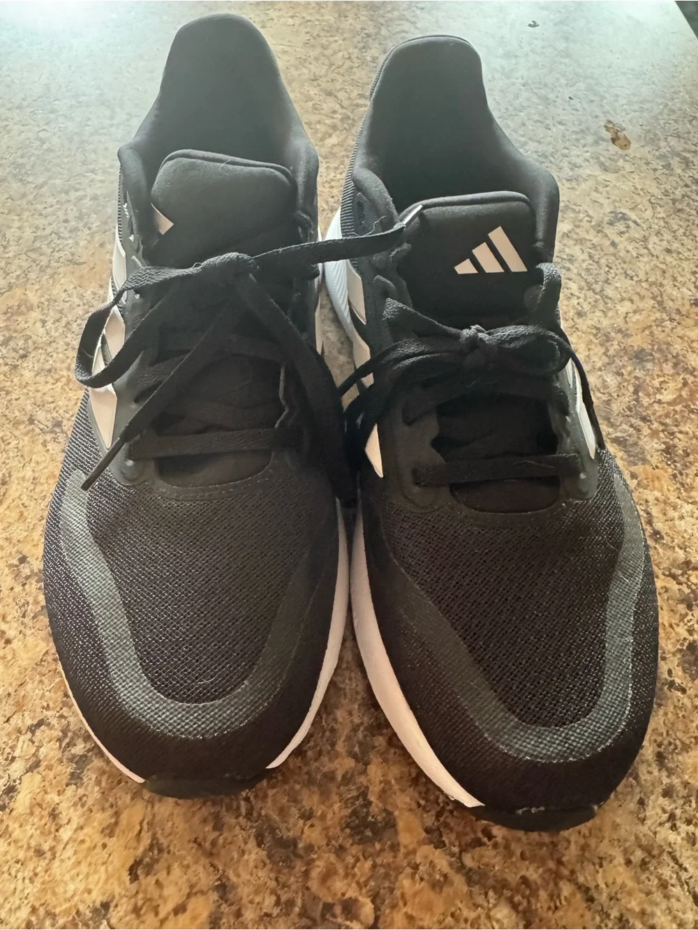 NWOT adidas Black and White Athletic Running Shoes